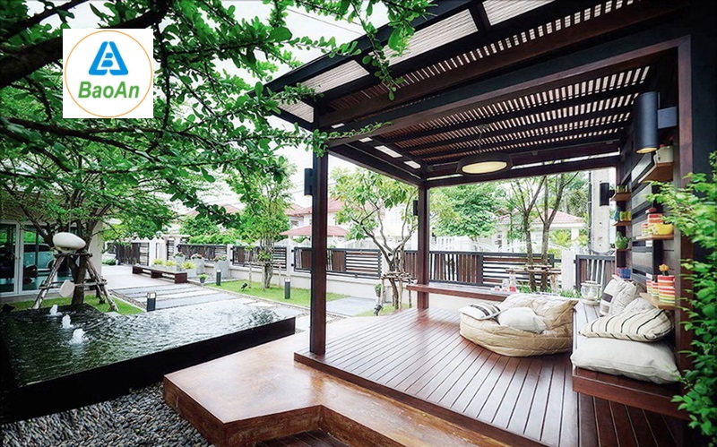 Sân vườn hiện đại