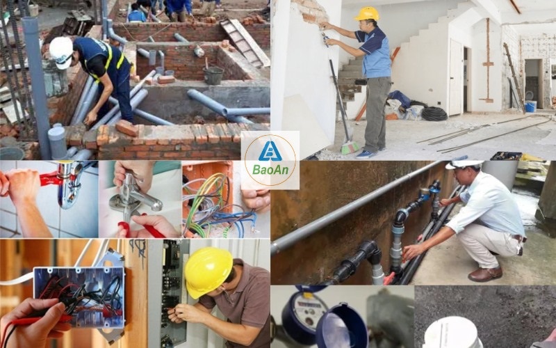 Thi công điện nước dân dụng trọn gói