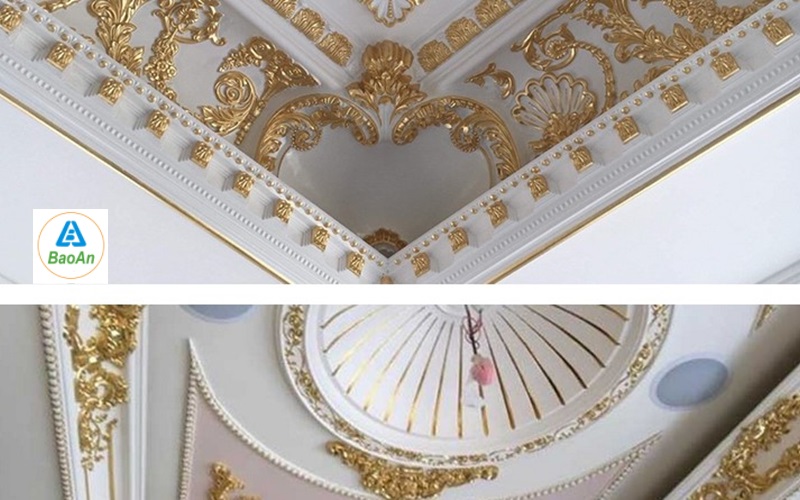 Ứng dụng Phào chỉ thạch cao trong trang trí nội thất