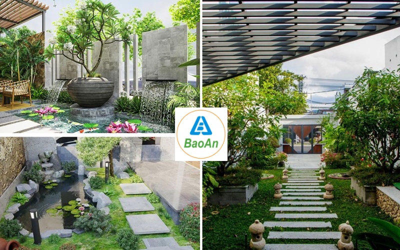 các mẫu sân vườn đẹp