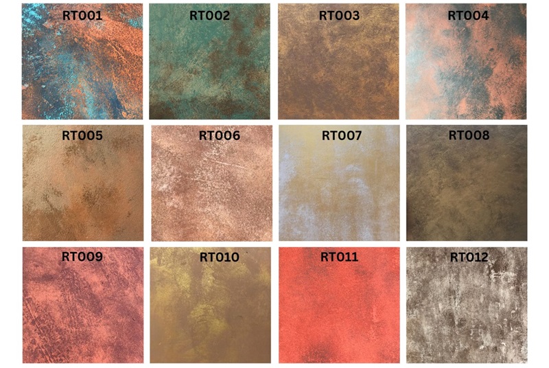 các loại sơn rỉ set phổ biến