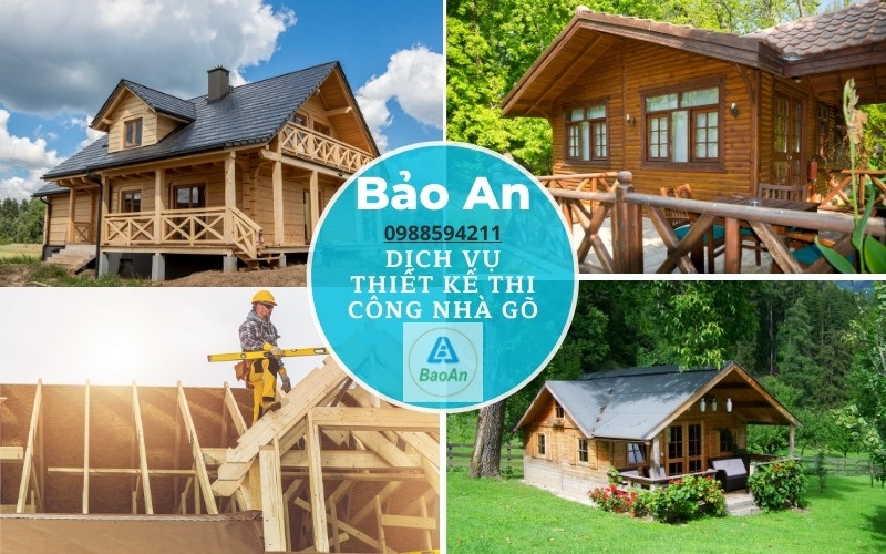 Dịch vụ thiết kế thi công nhà gỗ
