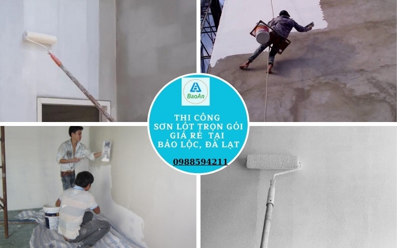 Thi công sơn lót trọn gói