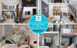 cải tạo nhà cấp 4 có gác lửng