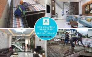 sửa nhà cấp 4 nâng tầng