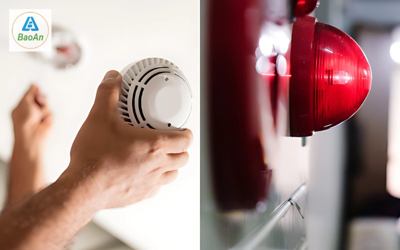Quy trình lắp đặt hệ thống báo khói, báo cháy tự động