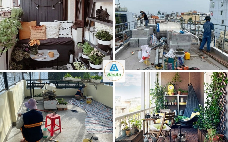 Quy trình sửa chữa ban công